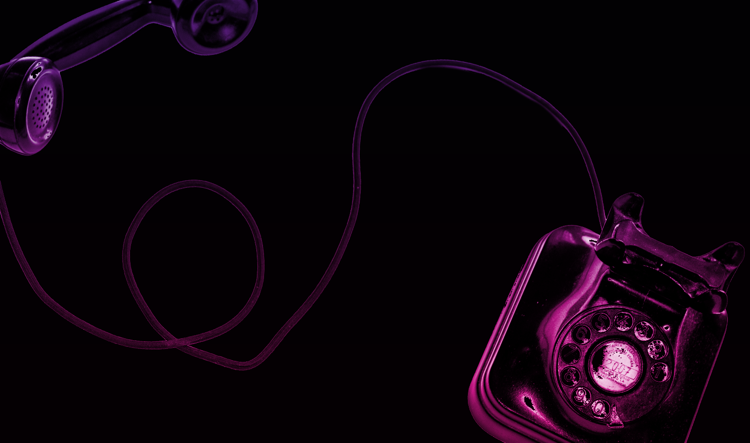 old-fashioned telephone